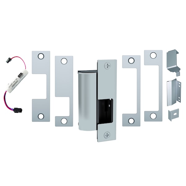 HES 1006 Series Electric Strikes, 12/24 VDC Voltage, Stainless Steel